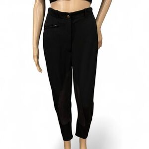 Ariat Pro Series Equestrian X Grip World Cup Black Riding Pants Women’s Size 32R